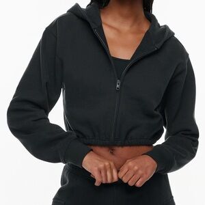 TNA Terry Fleece Perfect Cinch Zip Hoodie